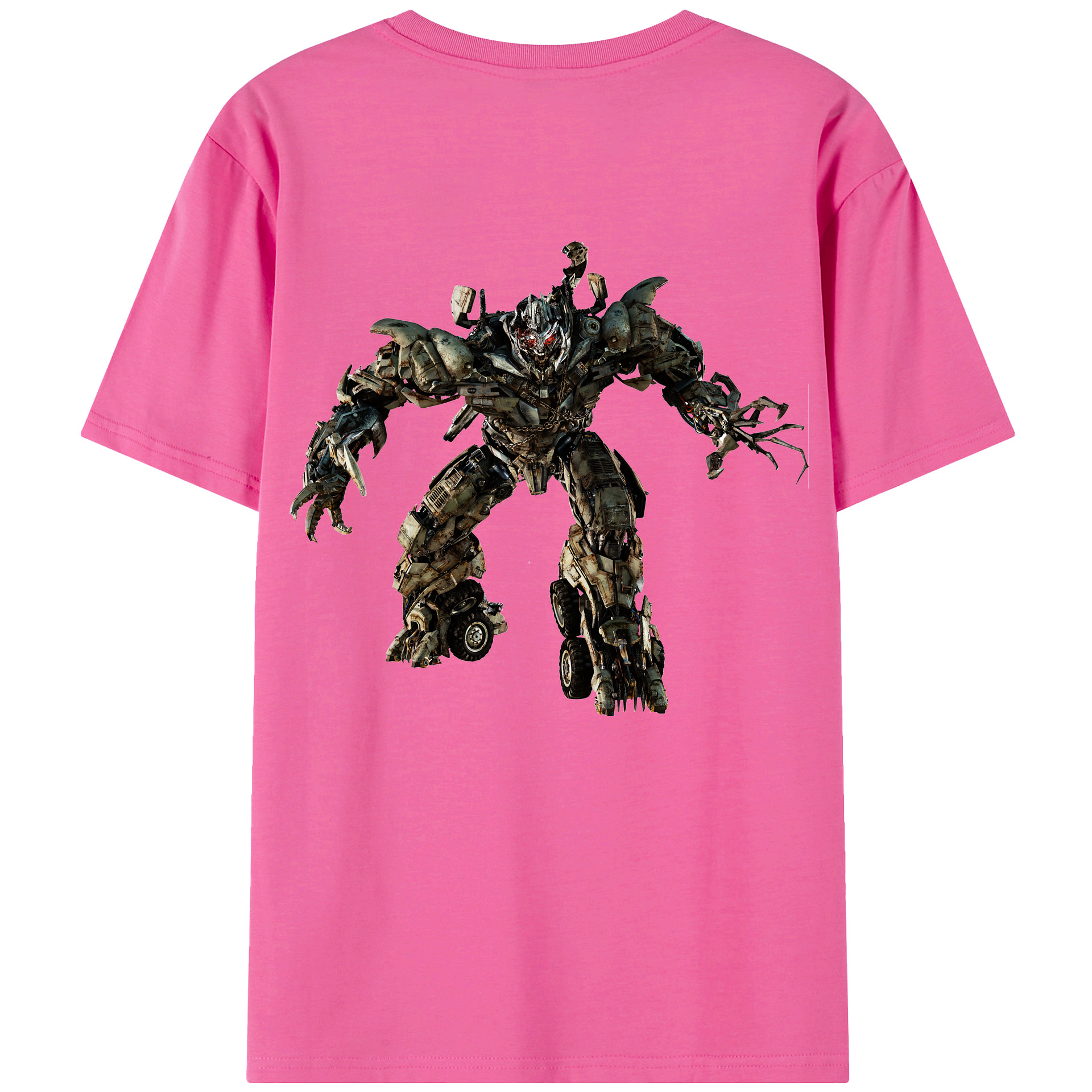（画像用） Transformers トランスフォーマー レディース半袖Tシャツ(バックプリント)